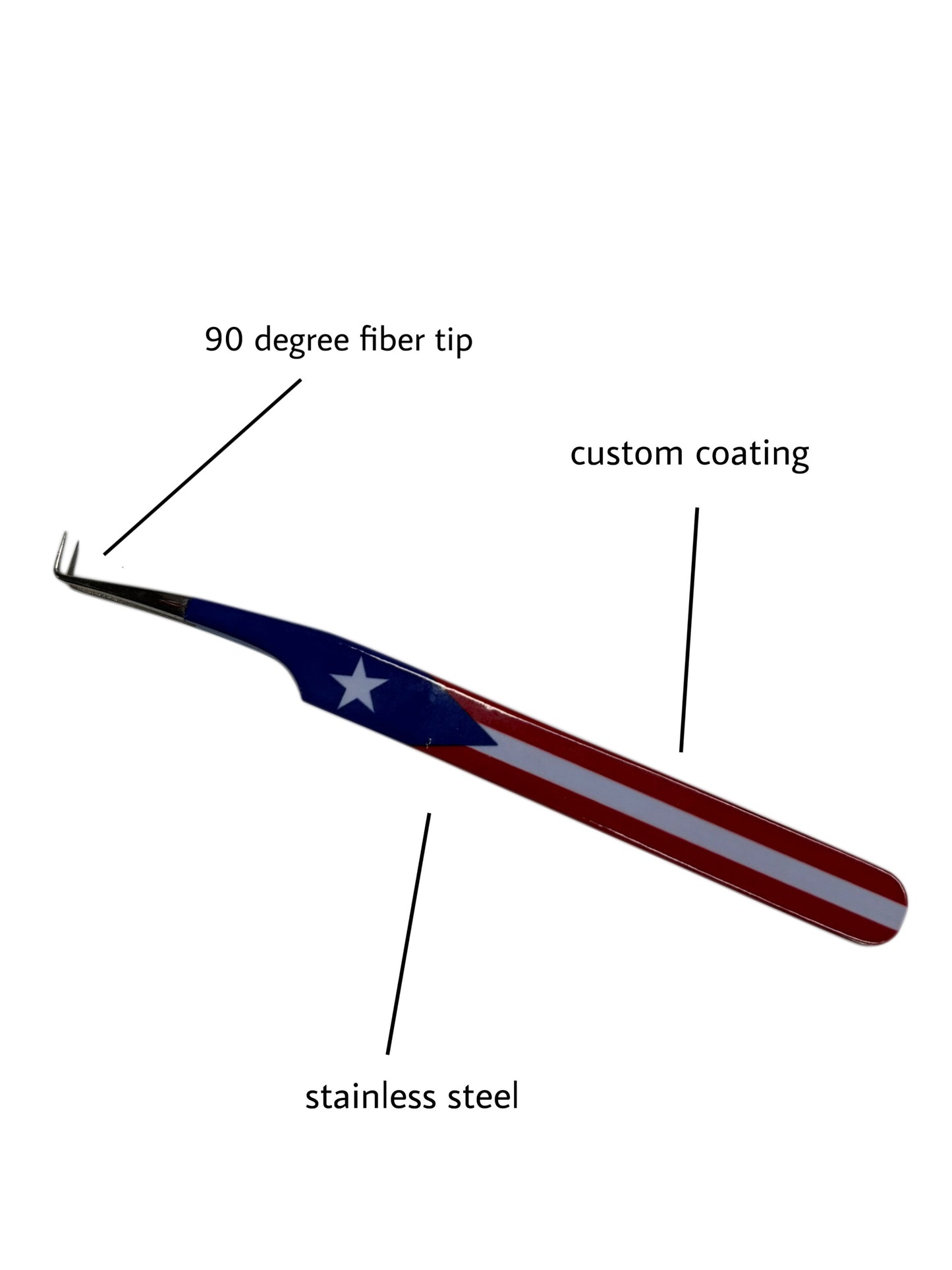 Boricua 90 Degree Tweezer