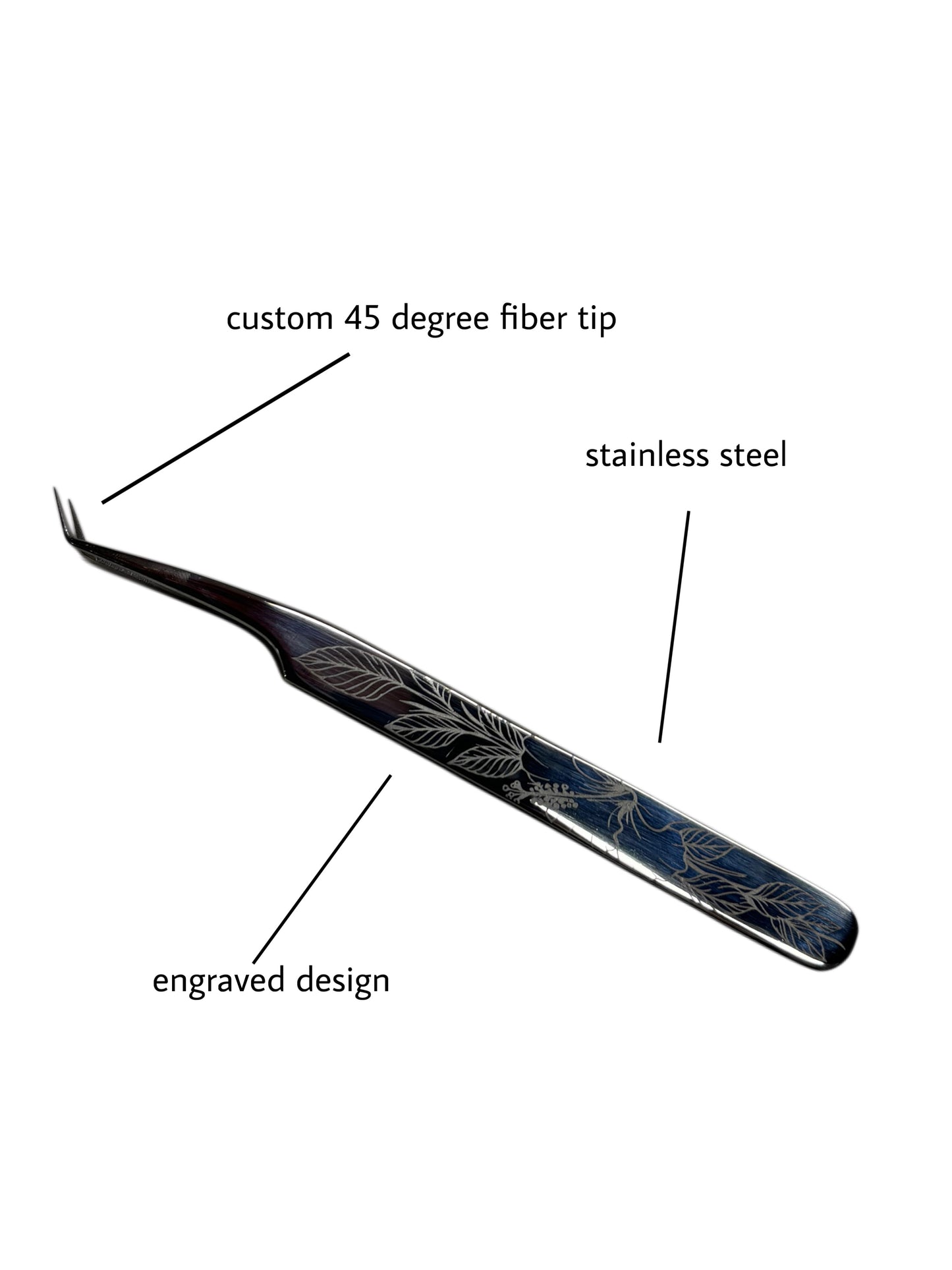 Flor De Maga 45 Degree Tweezer